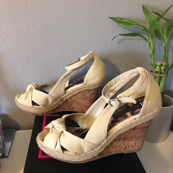 material girl wedges
